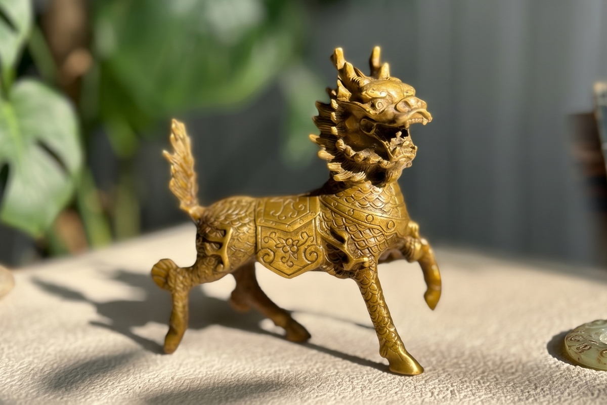Die Bedeutung des Qilins im klassischen Feng Shui: Ein Symbol für Glück und Harmonie