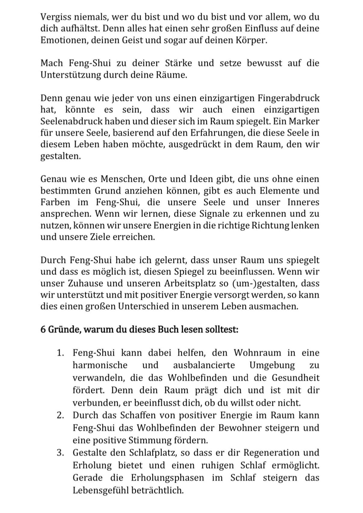 Book "Feng Shui can do more than a bit of color here and a bit of Buddha there!"
