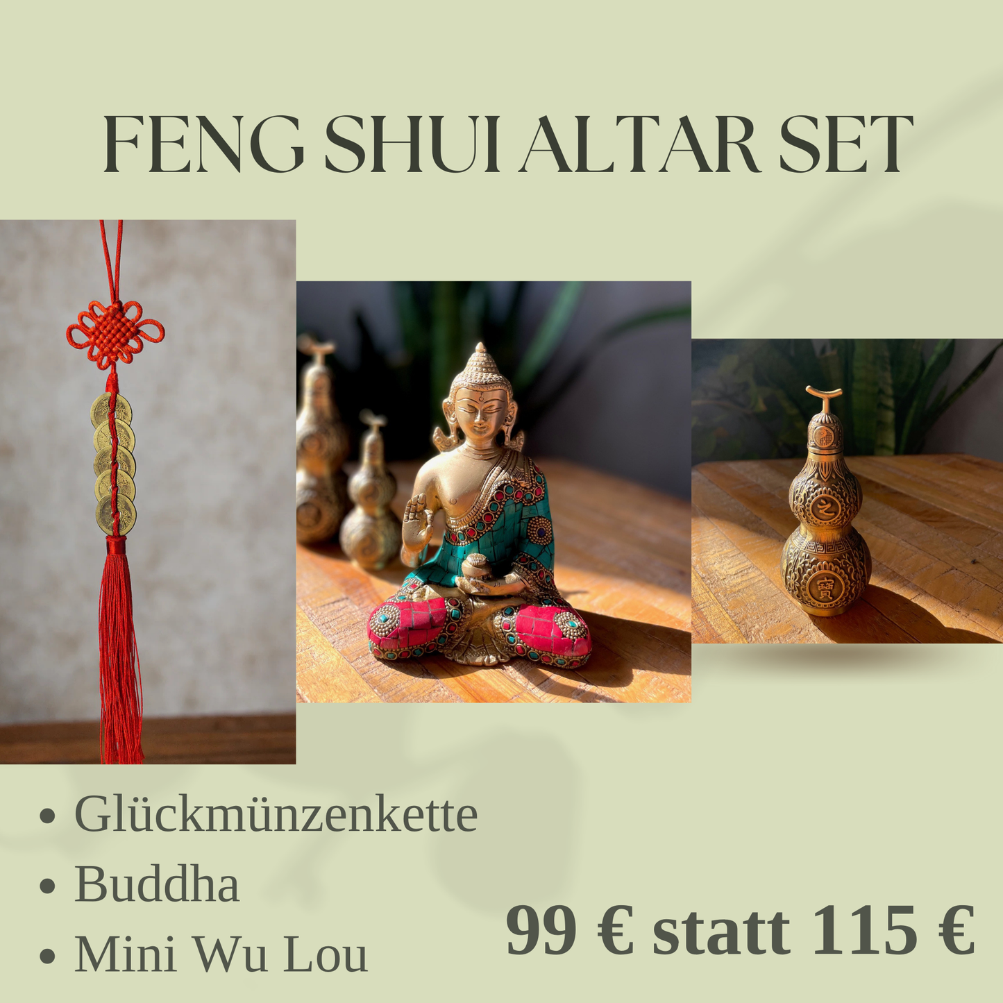 Feng Shui Altar Set