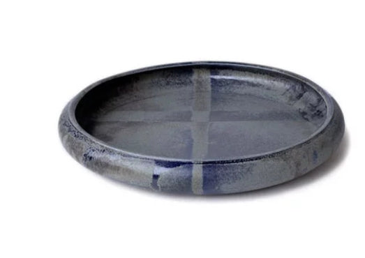 Handgefertigte Keramikschale Blau