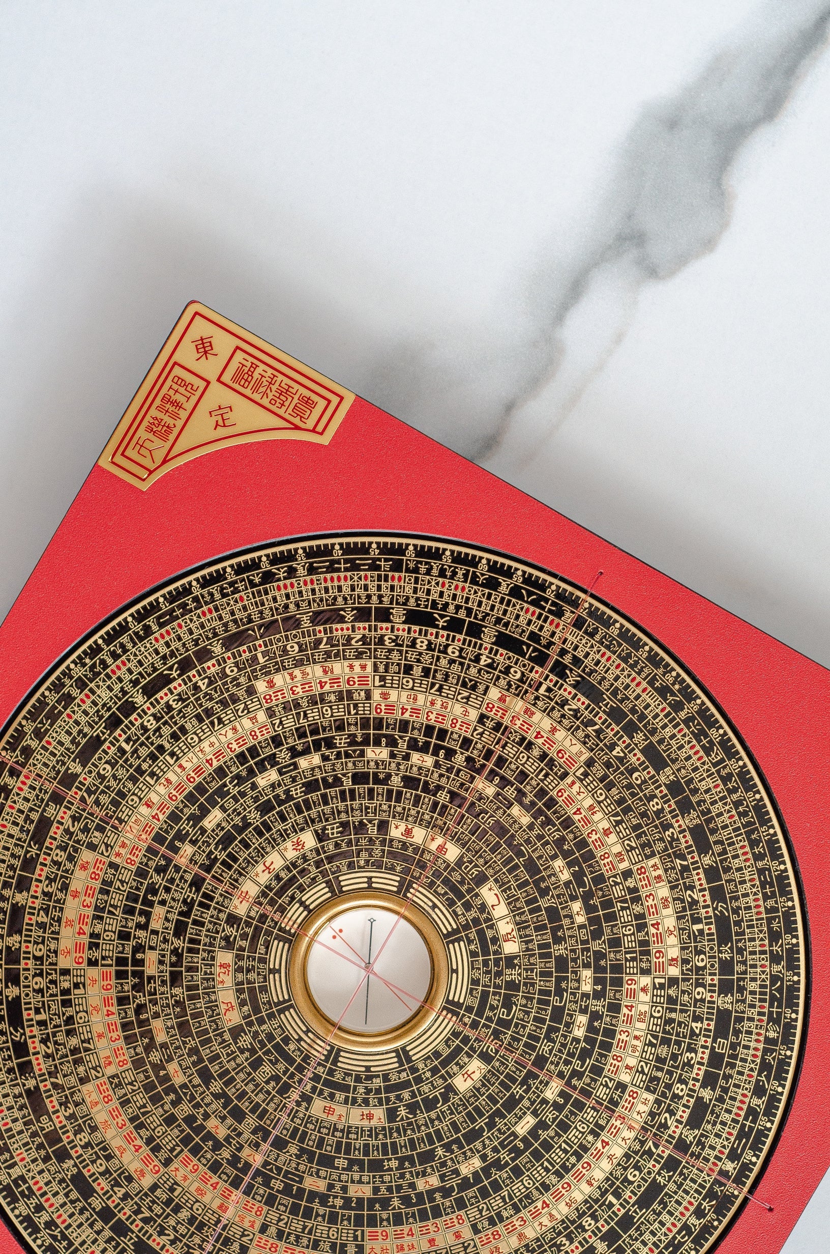 Handgefertigter Feng Shui Kompass