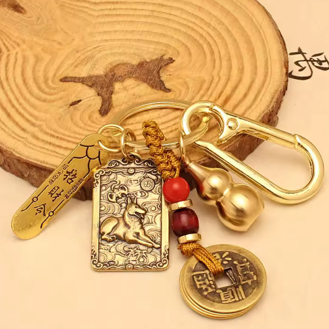 Feng Shui Keyring – protected on the go