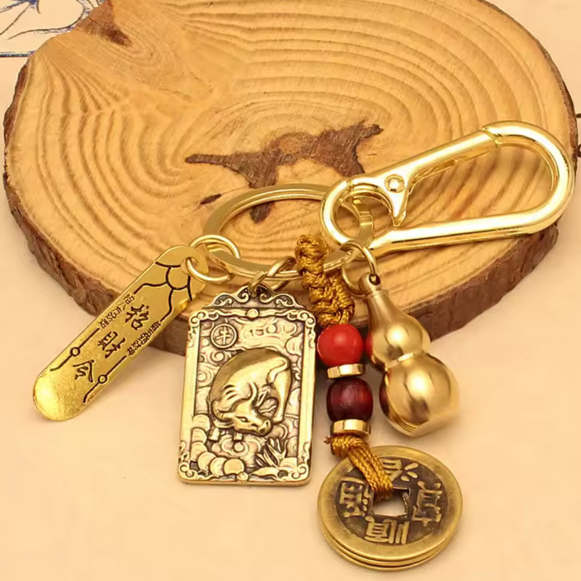 Feng Shui Keyring – protected on the go