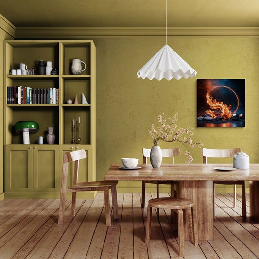 Element des Feuers - Leinwandbild