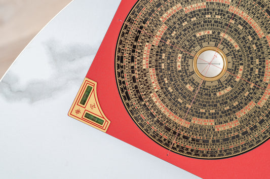 Handgefertigter Feng Shui Kompass – Original Zhong He Luo Pan aus Taiwan