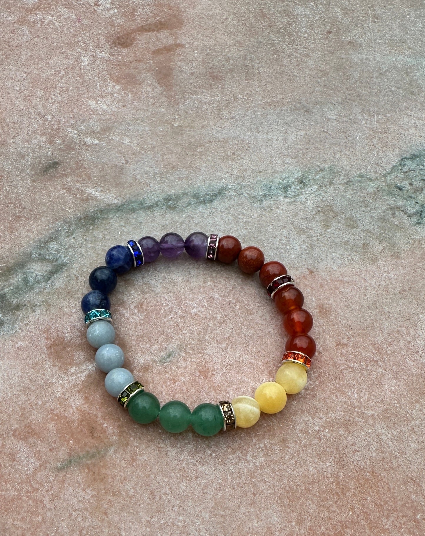 Armband 7 Chakren: Harmonie und Balance