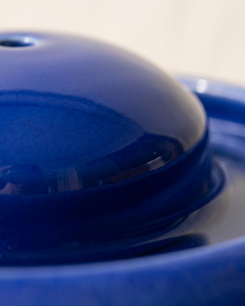 Keramikbrunnen Blau Ø 25,5 cm