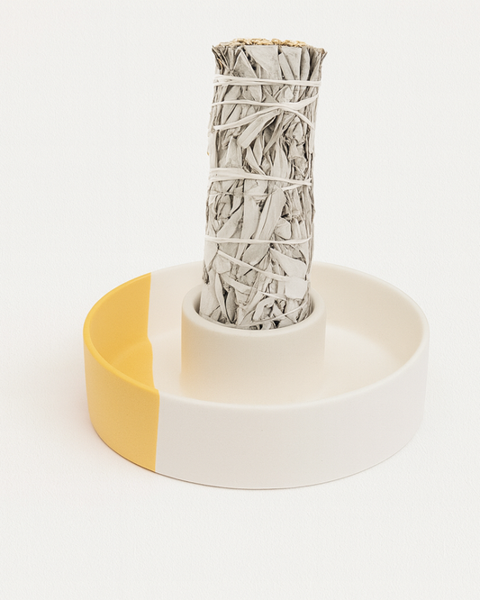 Keramikhalterung Salbei
Keramik Kerzenhalterung