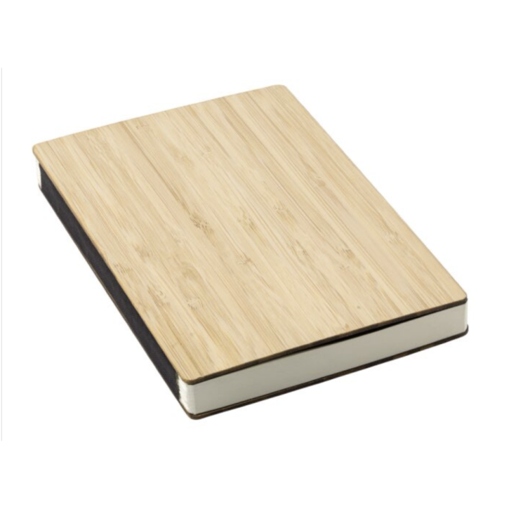 Personalisiertes Bambus-Notizbuch mit Namen