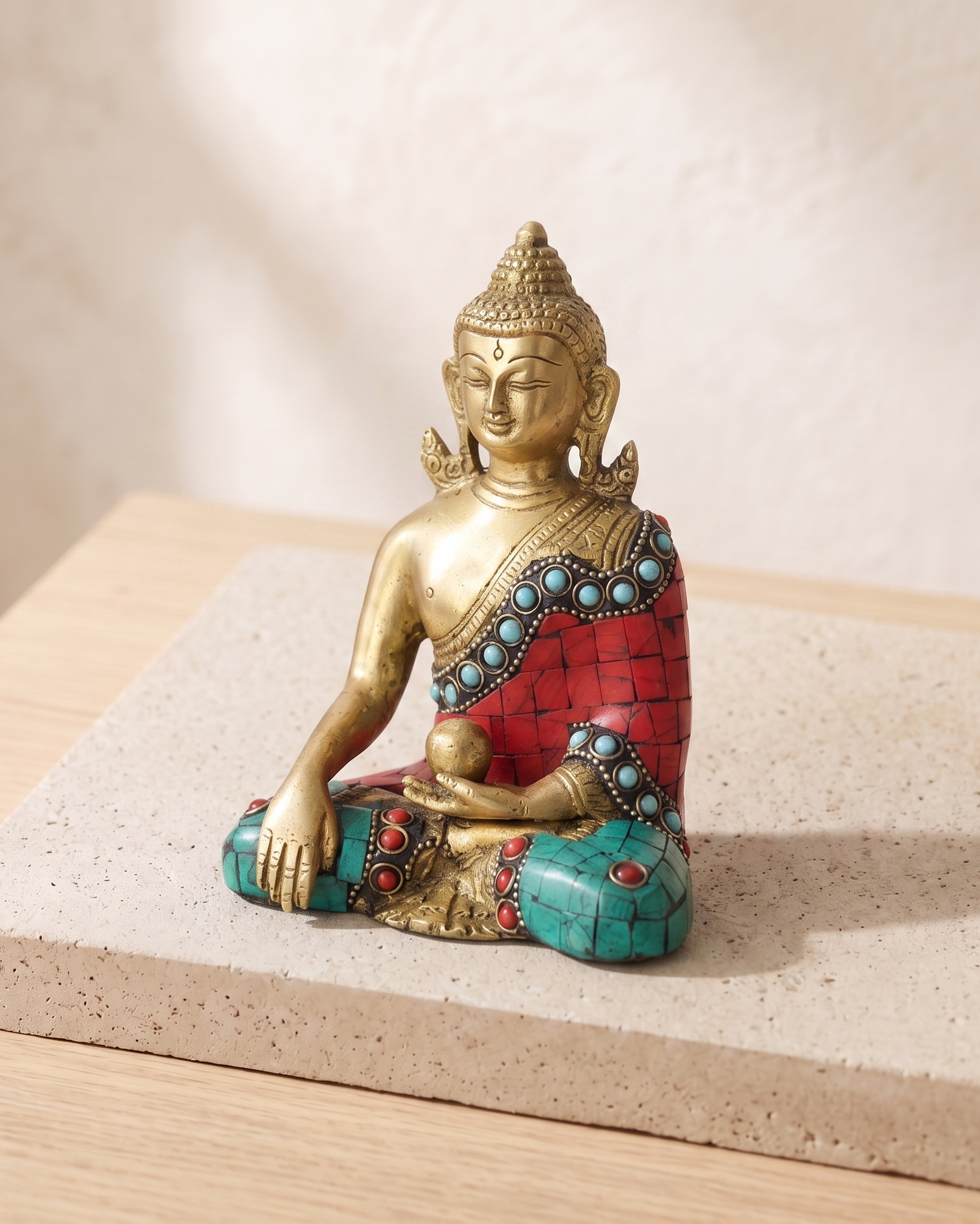 Shakyamuni Buddha – dein dezentes Schutzsymbol aus Handarbeit