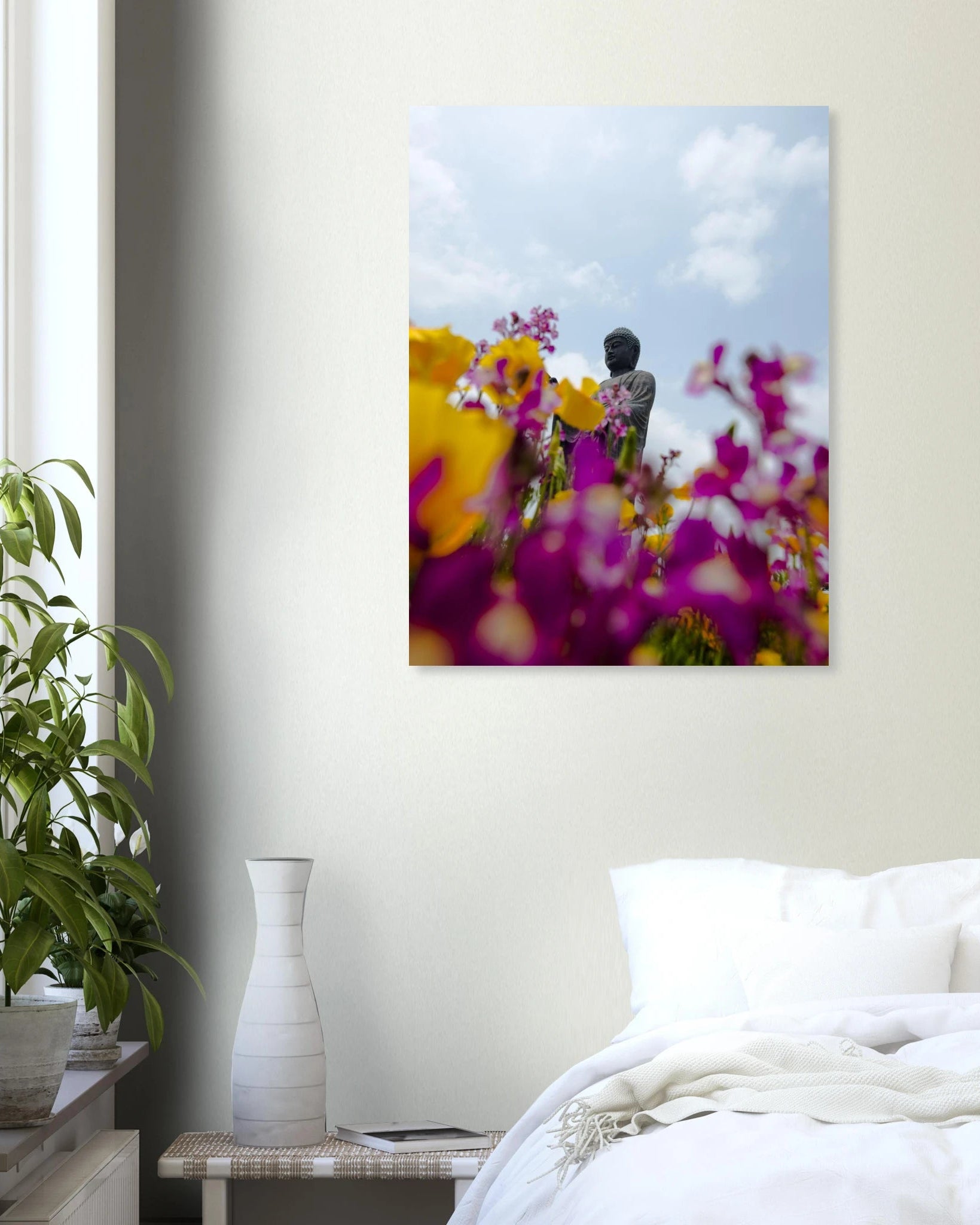 Feng Shui Poster Buddha von Andre Wagner – spirituelle Fotokunst als Leinwand oder Poster
