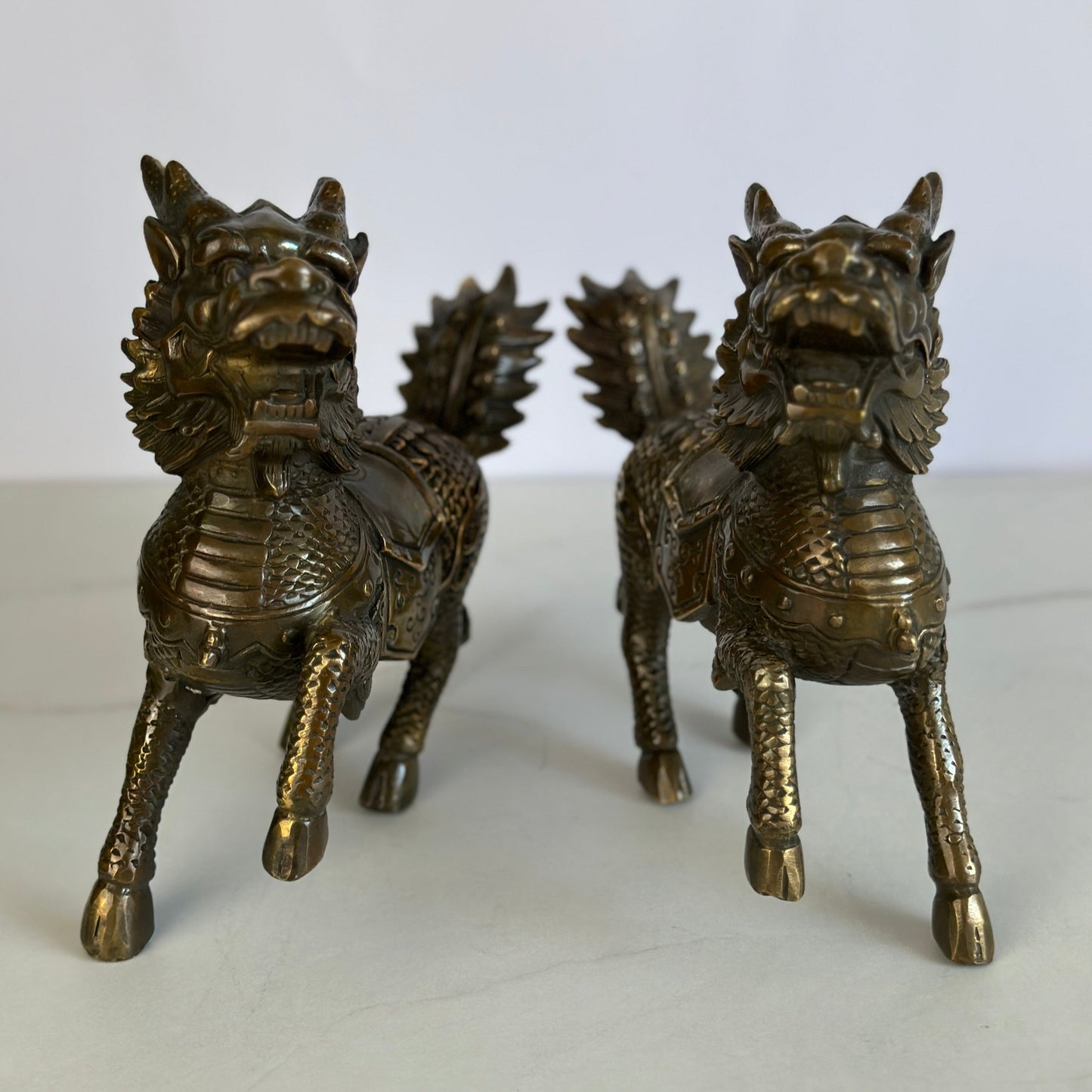 Handgefertigter Qilin: Symbol für positive Energien und Schutz