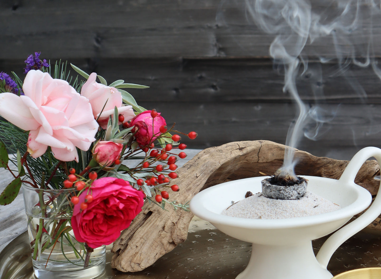 Your incense starter set ORIENTAL cream