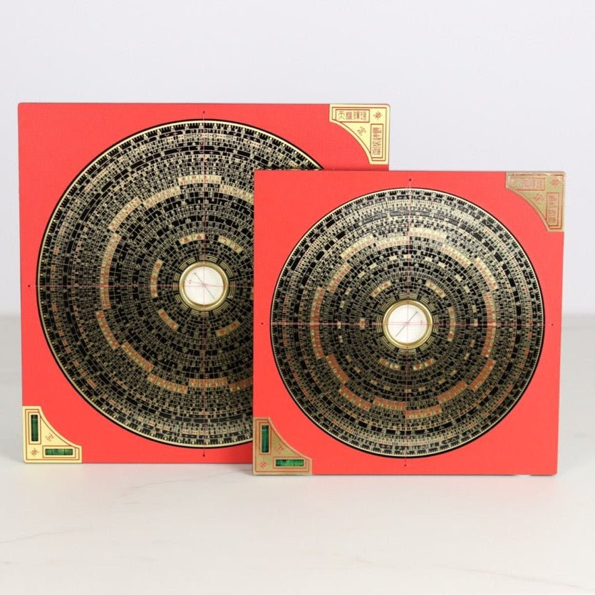 Handgefertigter Feng Shui Kompass – Original Zhong He Luo Pan aus Taiwan