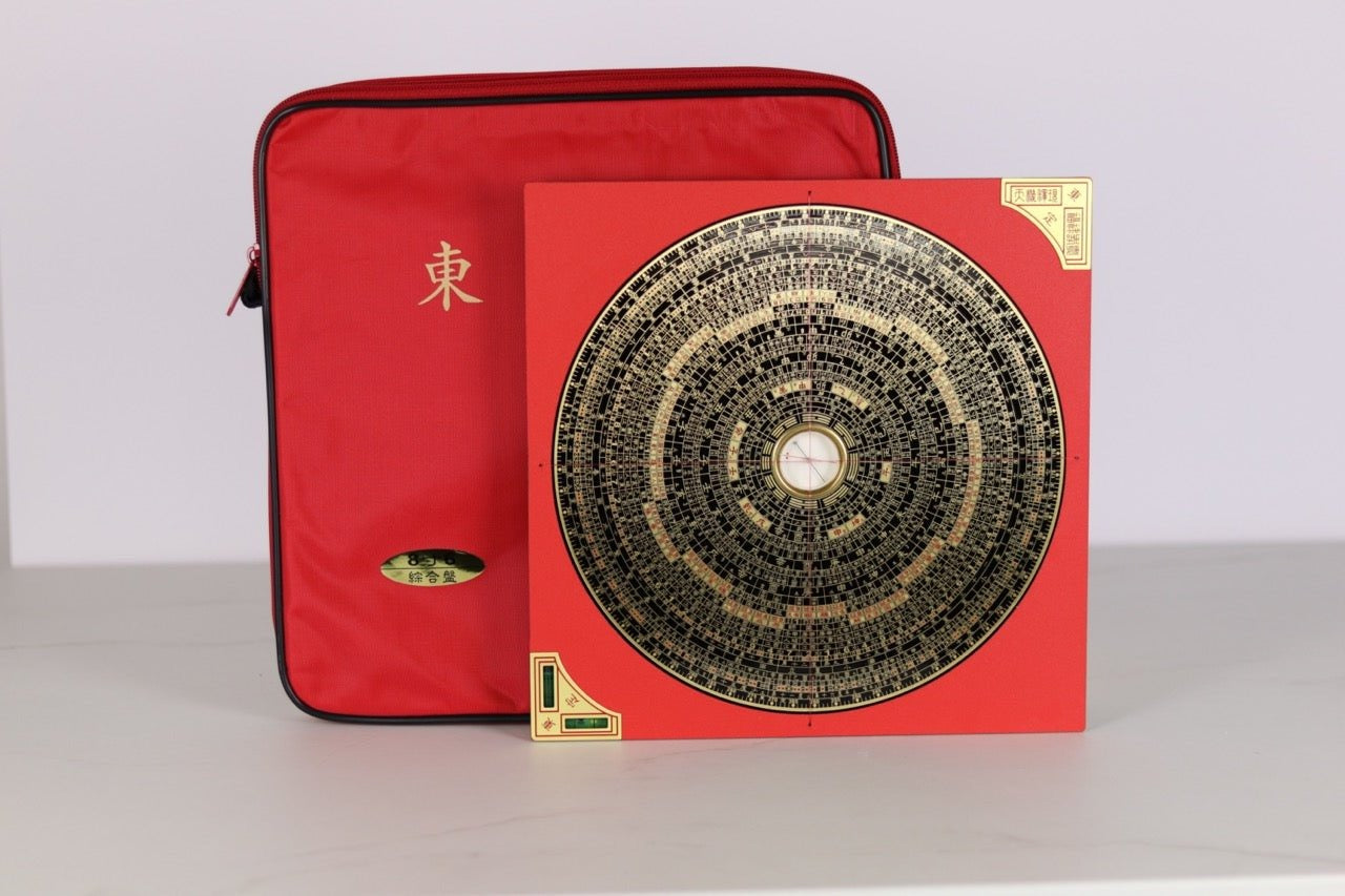 Handgefertigter Feng Shui Kompass – Original Zhong He Luo Pan aus Taiwan