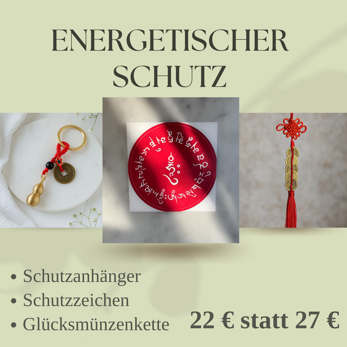 Energetischer Schutz-Set