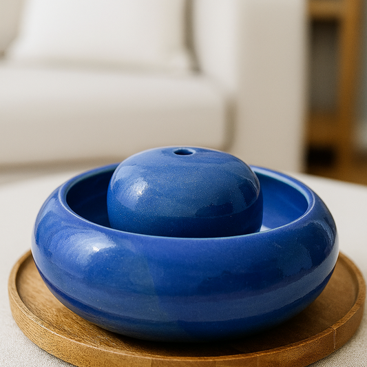 Feng Shui Brunnen BLAU für Zuhause – Ruhe, Energie und Klarheit