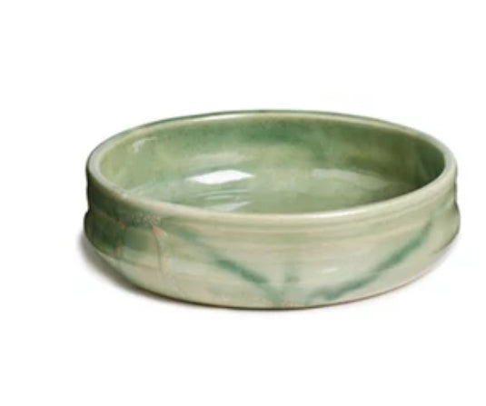Handgefertigte Keramikschale Mint