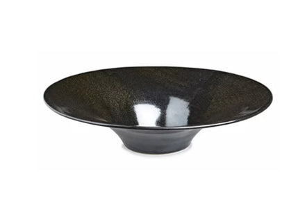 Handgefertigte Keramikschale Ikebana Schale Mint