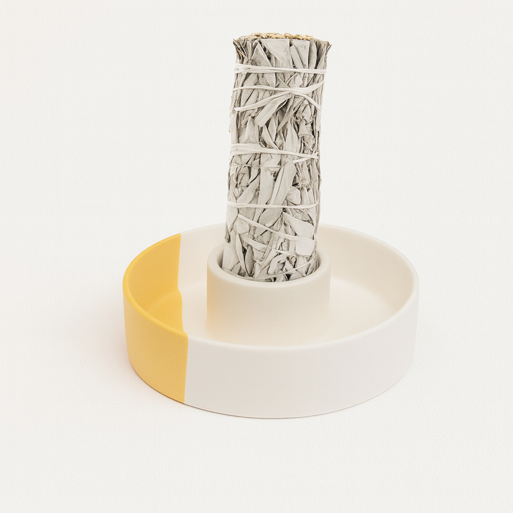 Salbei Halter Räuchern aus Kermaik