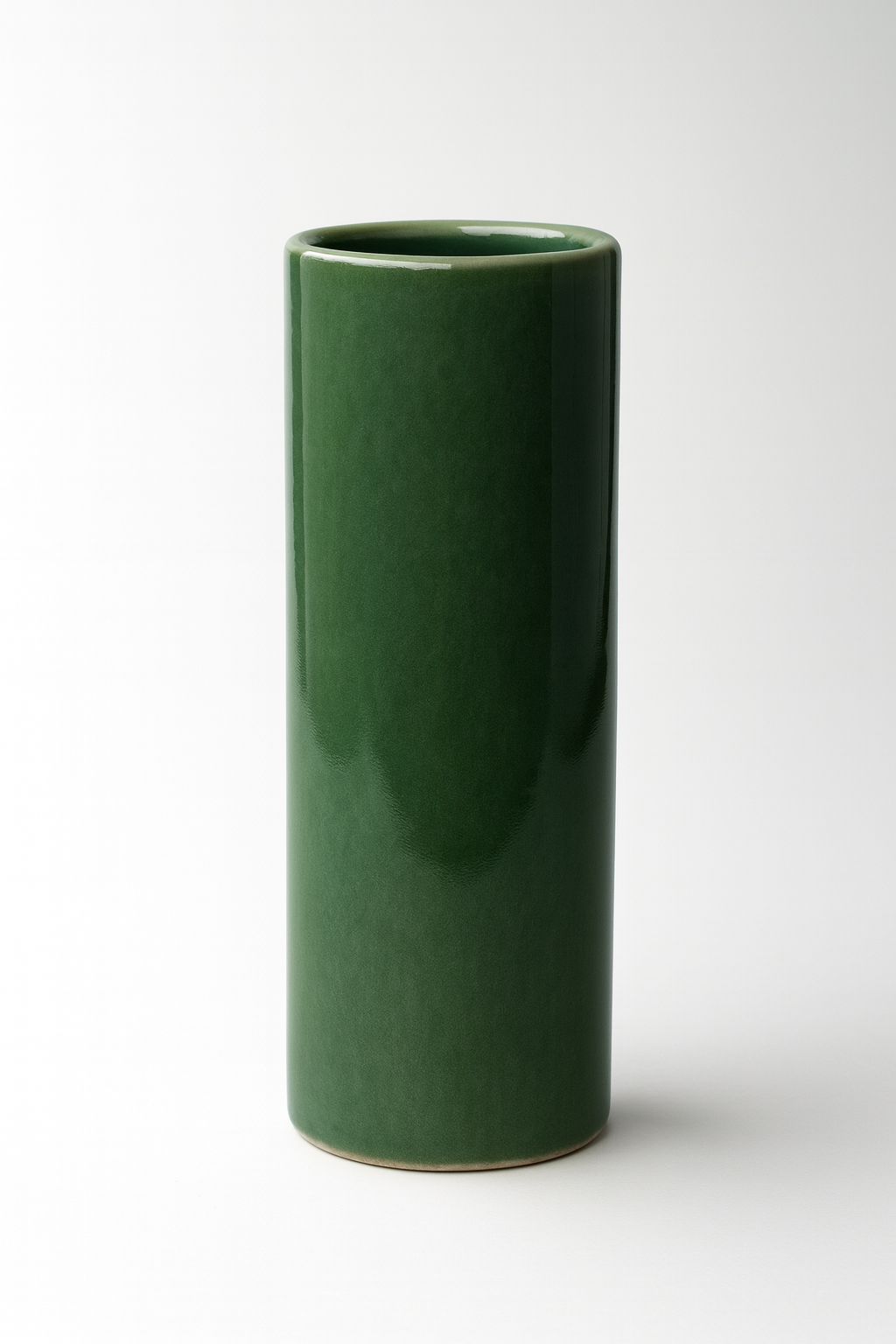 Vase aus Keramik Grün