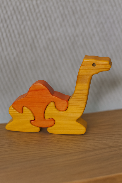 Holzspielzeug Kamel – handgefertigt, nachhaltig und mit natürlicher Farbe