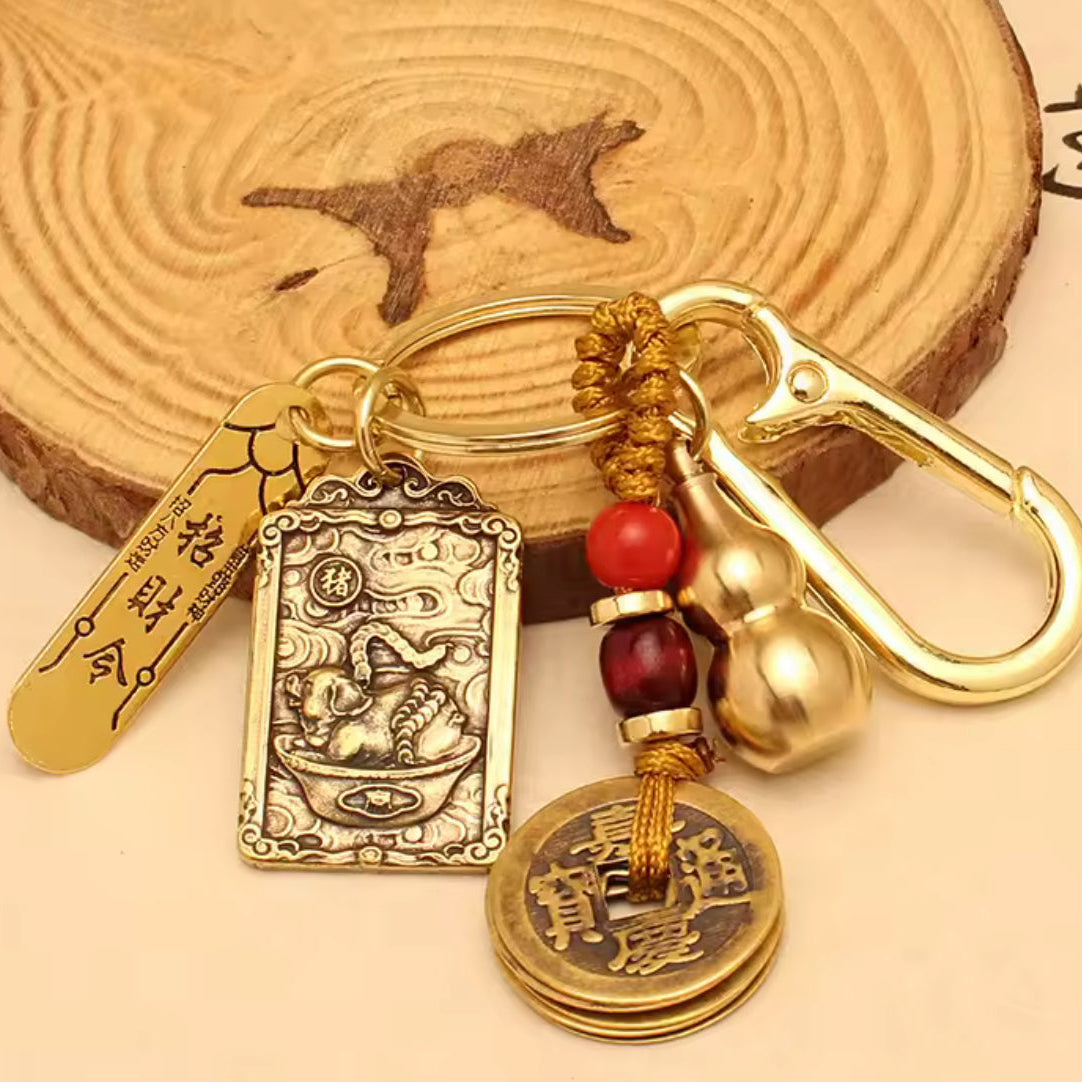 Feng Shui Keyring – protected on the go