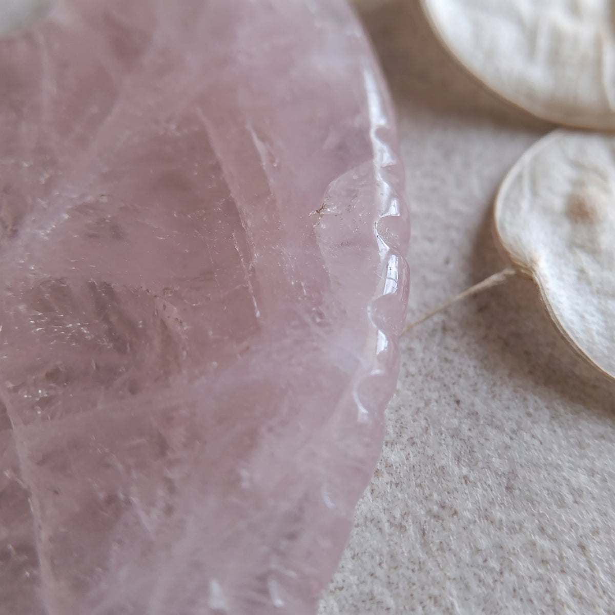 Rose Quartz Gua Sha for Facial Massage