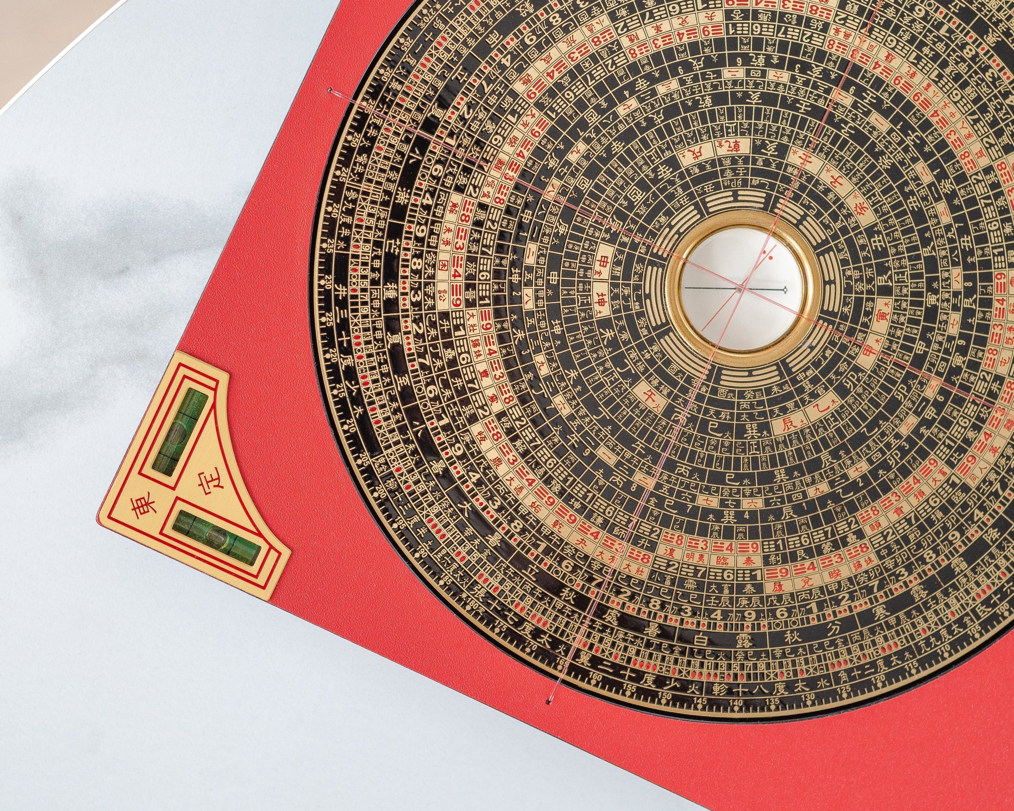 Handgefertigter Feng Shui Kompass – Original Zhong He Luo Pan aus Taiwan