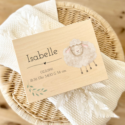 personalisiertes Geschenk zur Geburt