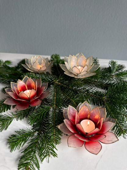 Für sinnliche Feiertage: Lotus Adventskranz