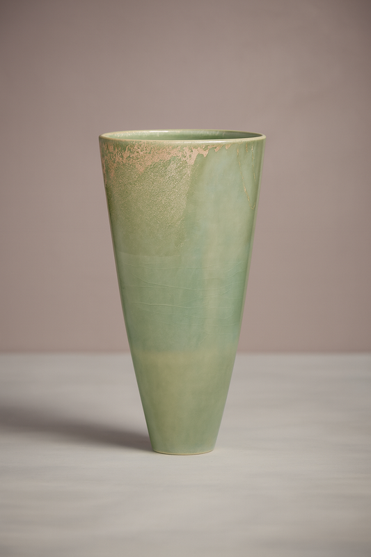 Handgefertigte Keramikvase Mint
Ikebana Dekorationselement