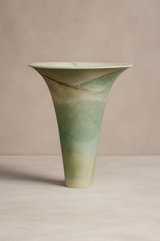 Handgefertigte Keramikvase
Ikebana Dekorationselement