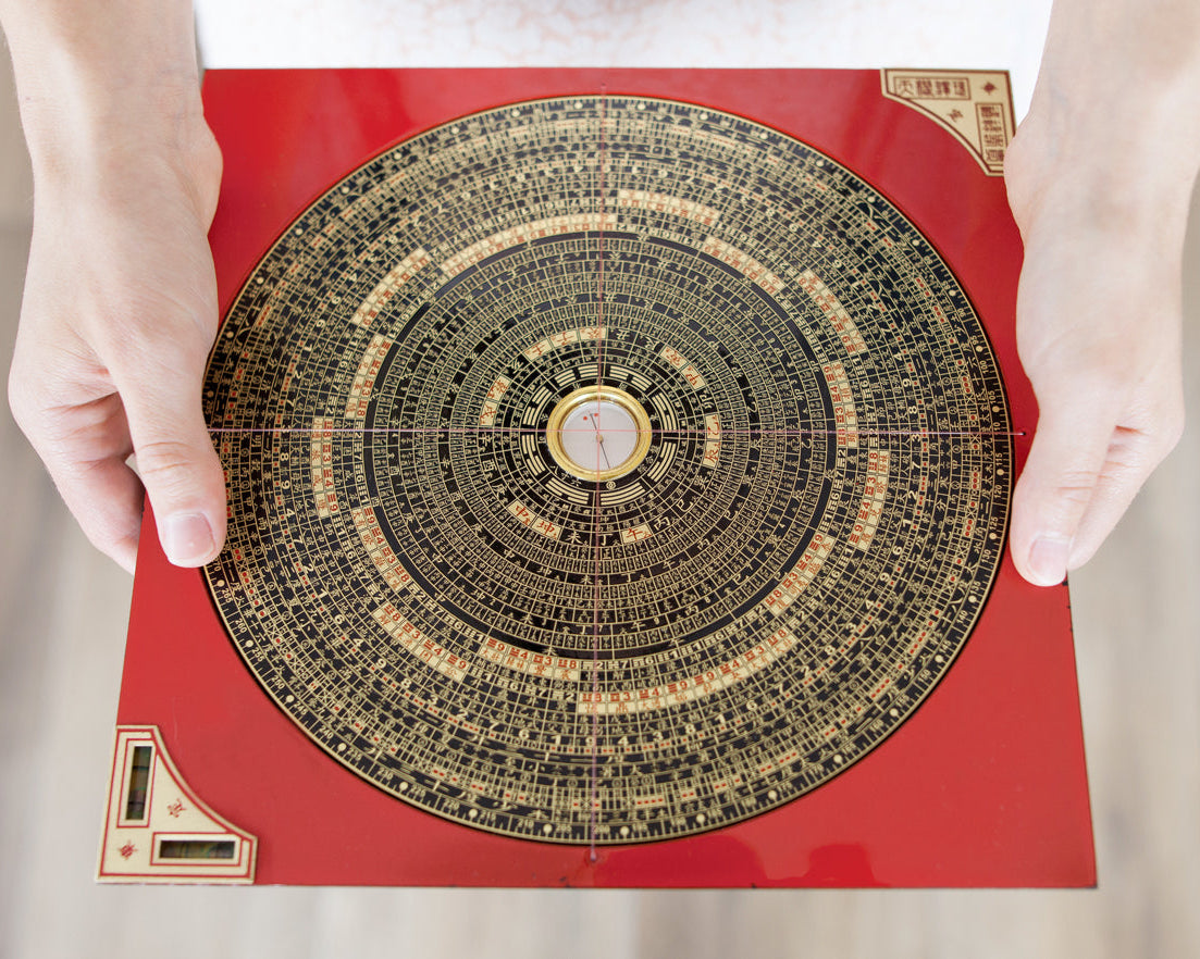 Handgefertigter Feng Shui Kompass
