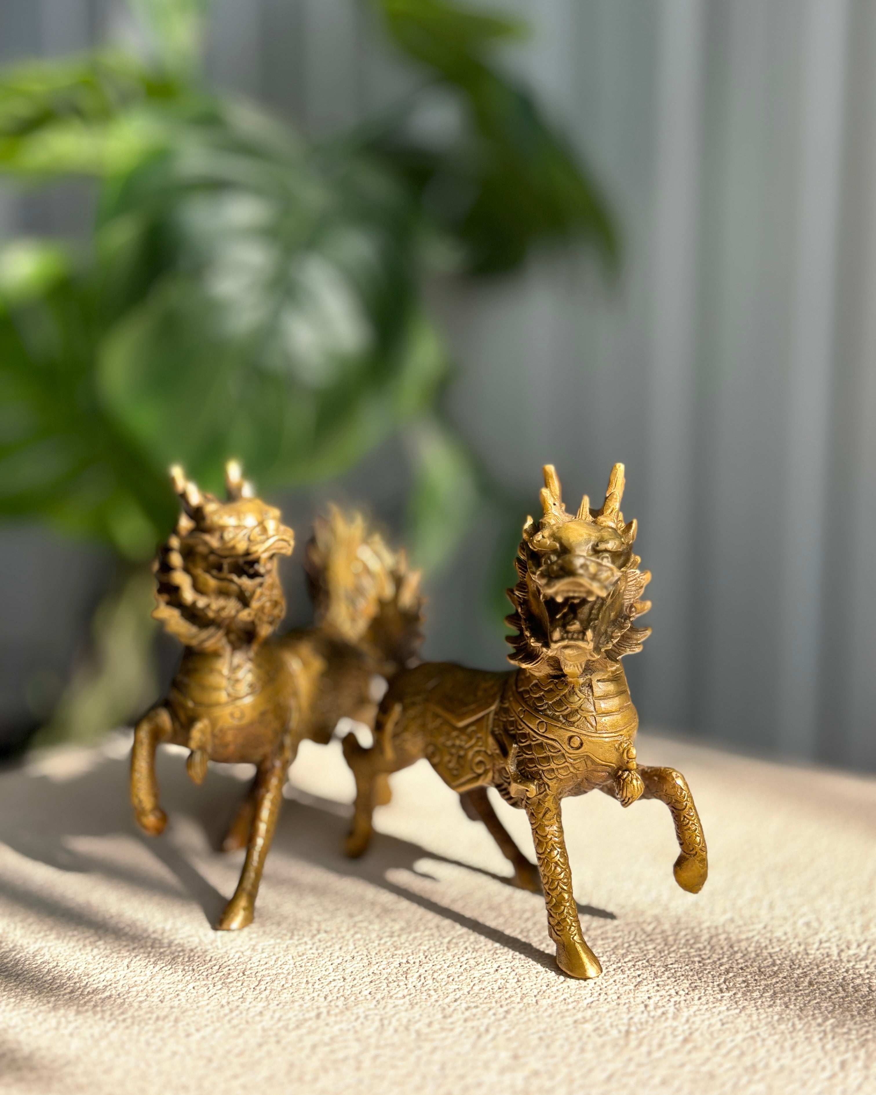 Handgefertigter Qilin – Energie & Wohlstand für dein Zuhause