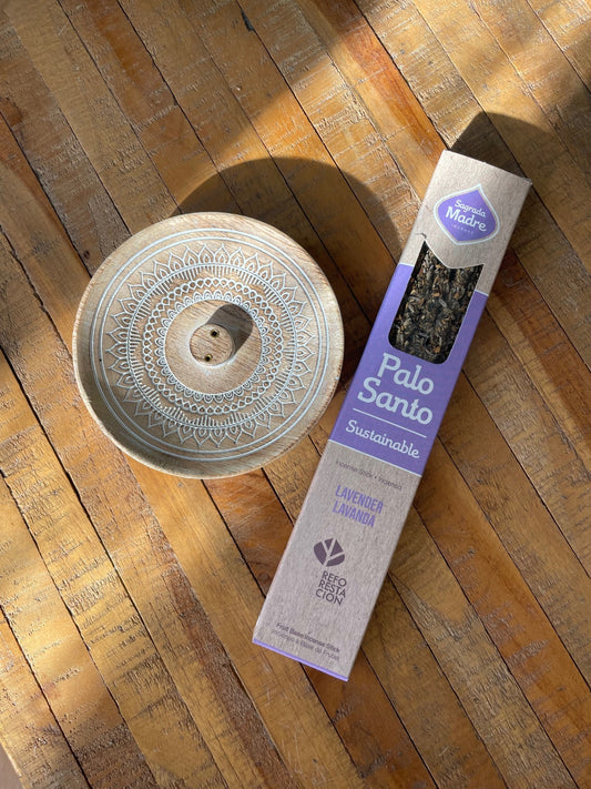 Geschenkset: Räucherset Mandala & Palo Santo Lavendel