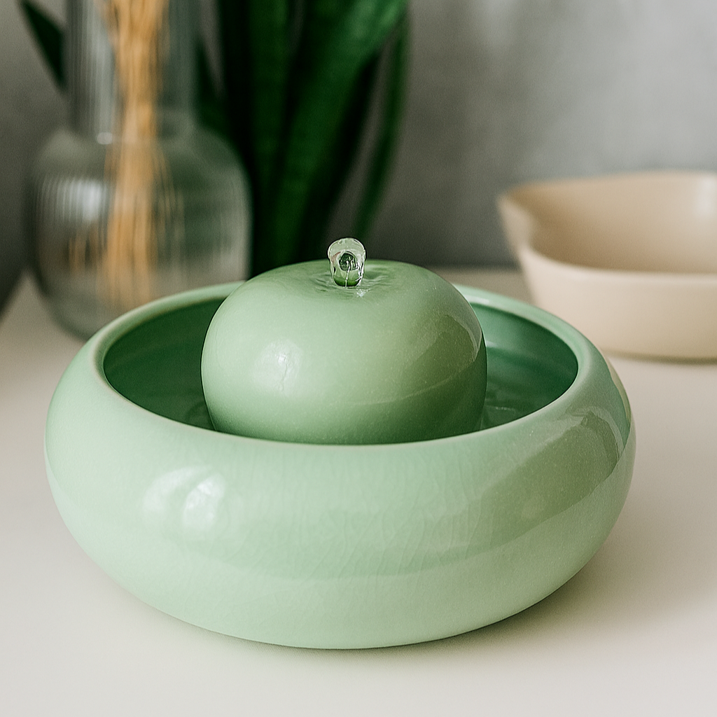 Feng Shui Brunnen MINT für Zuhause – Ruhe, Energie und Klarheit spüren