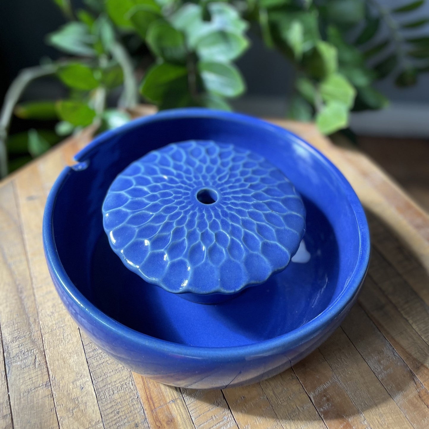 Feng Shui Innenbrunnen Ruhe und Harmonie als Tischbrunnen im Wohnzimmer