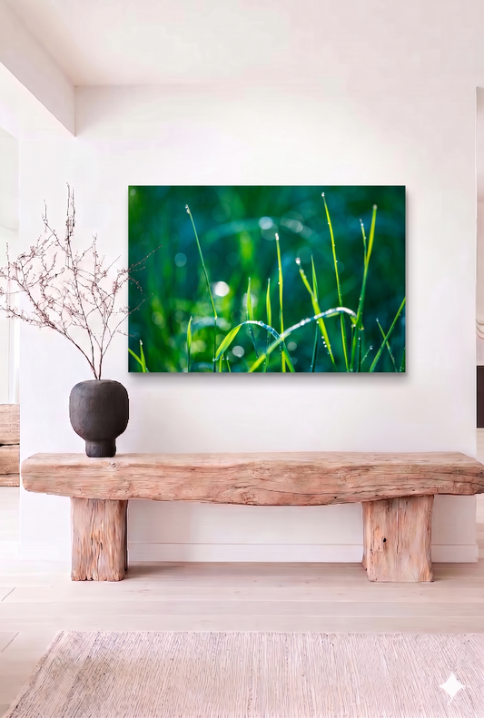 Feng Shui Bild „Tau – Element Holz“ – Fotomotiv für sanfte Energie