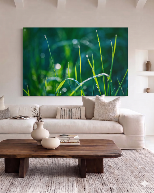 Feng Shui Bild „Tau – Element Holz“ – Fotomotiv für sanfte Energie