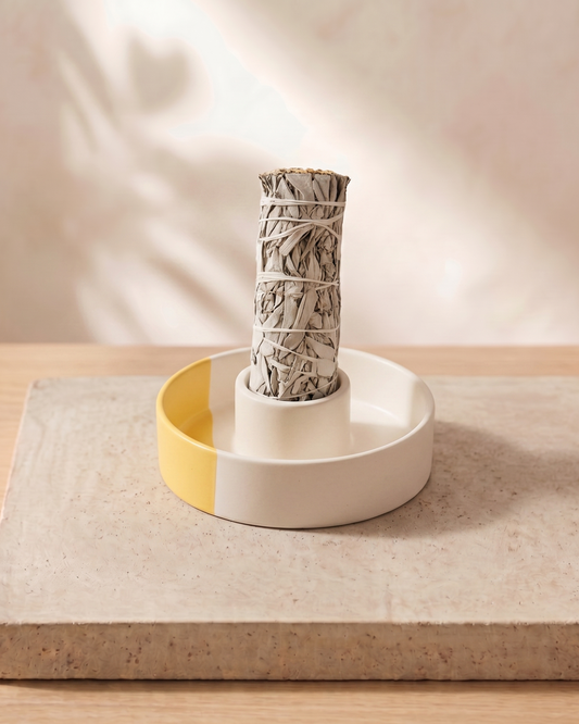 Salbei Halter Räuchern aus Kermaik